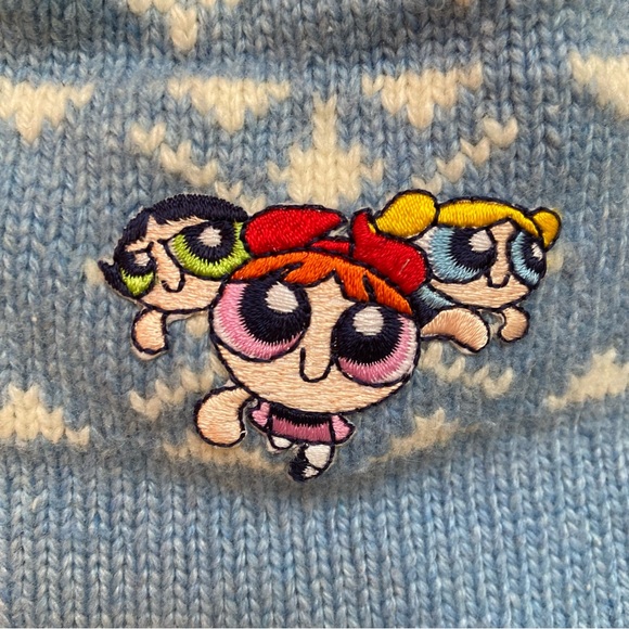 Vintage Power Puff Girls Girl’s Logo Beanie Size Girls / Youth 7-14Y - Picture 6 of 7